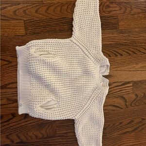 Zara Cream Knit Sweater